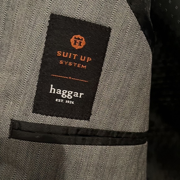 Haggar Men’s Suit Jacket, Size 38R, grey - Picture 3 of 4